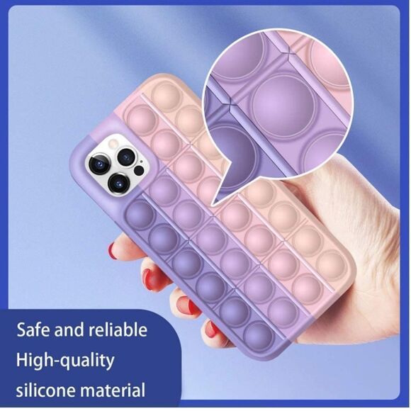 NWT IPhone 12 Pro Max Fidget Bubble Phone Case - Picture 2 of 4